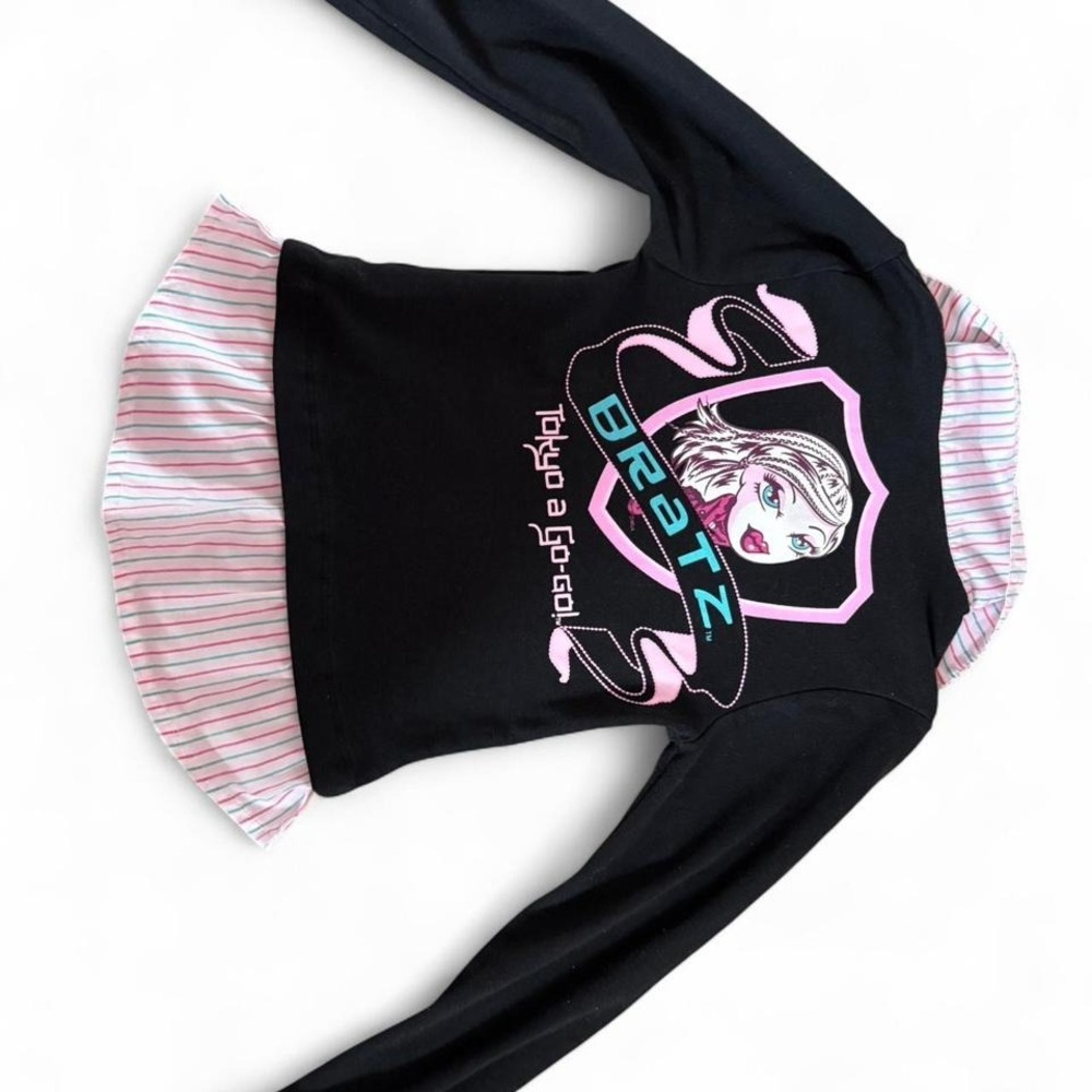 Y2K 2000s Vintage deadstock Bratz Tokyo Go-Go long sleeve shirt - Picture 2 of 7